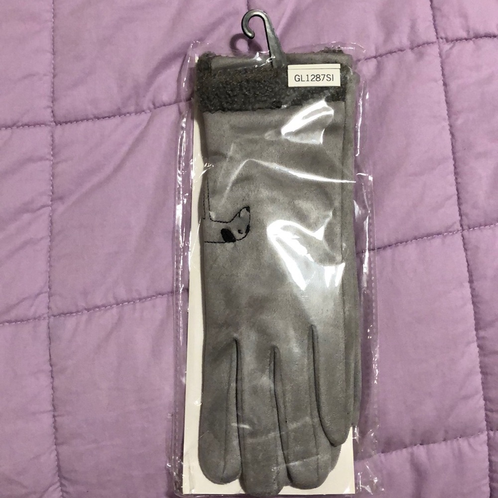 Grey Gloves
